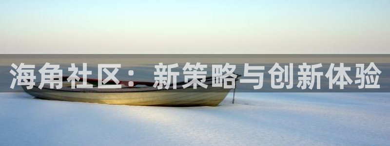 海角社区忘记密码：海角社区：新策略与创新体验